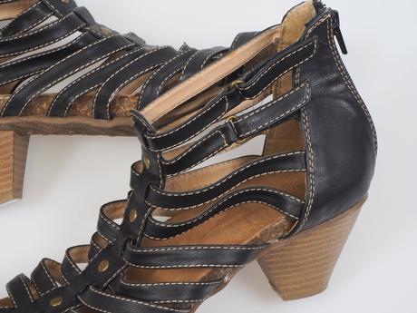 Kvalitné kožené sandále pia corsini, 41