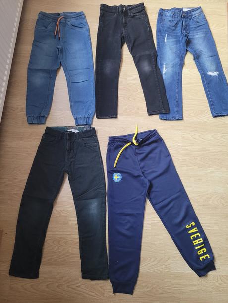 Súprava nohavíc, h&m,128