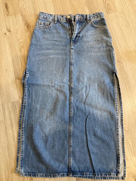 Džínsová sukňa dlhá, 36