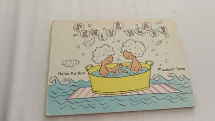 Penivé hlavy-retro knižka, 