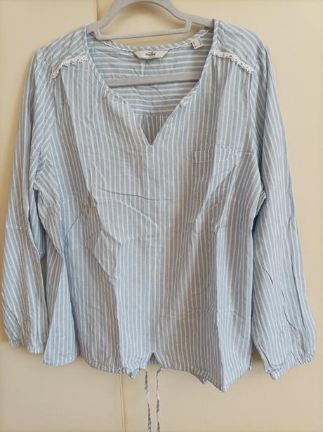 Ľahká bavlnená blúzka, tchibo,44