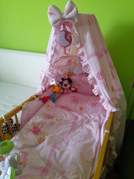 Detská postieľka, šírka (cm): 65,dĺžka (cm): 120