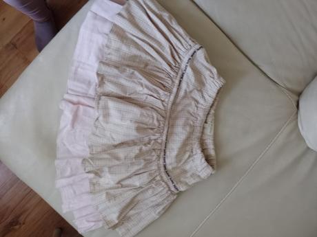 Bavlnená sukňa s fodrou122/140, 122