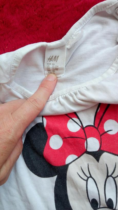 Opaľovačky minnie - overal na spinkanie, h&m,86
