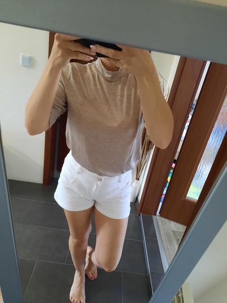 Rolákové tričko m/l, lindex,m