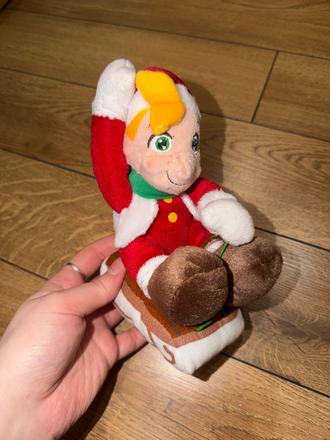 Vianočný plyšový škriatok, 