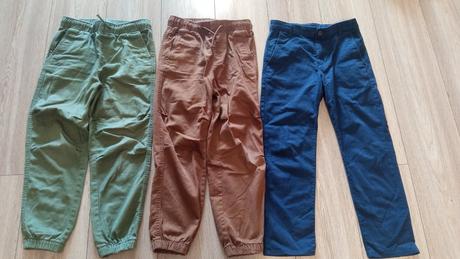 Nohavice 8-9 rokov, h&m,134