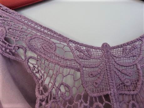 Padavá blúzka s madeirou, l