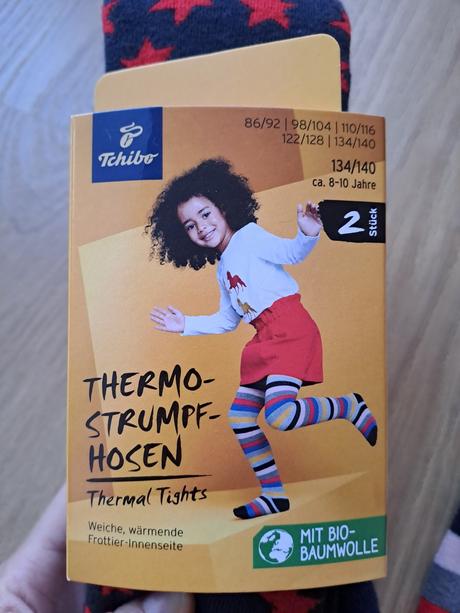 Detské termopančuchy tchibo, tchibo,140