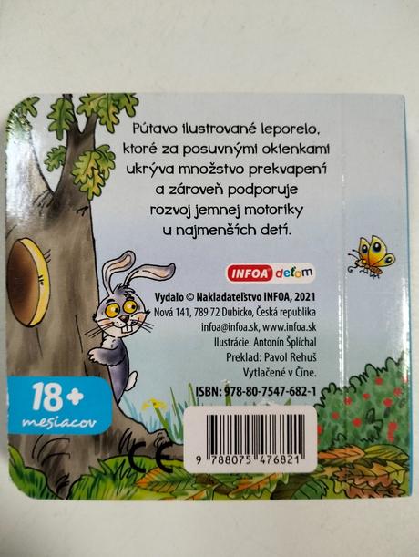 Interaktívne leporelo ťuk ťuk kto tu byva, 