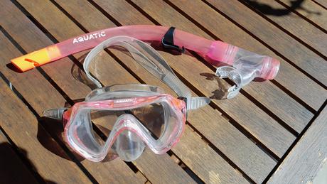 Detsky šnorchel + okuliare, 
