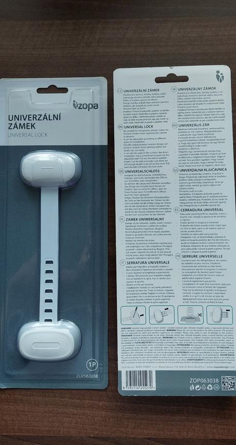 Univerzálny zámok 2x, zopa