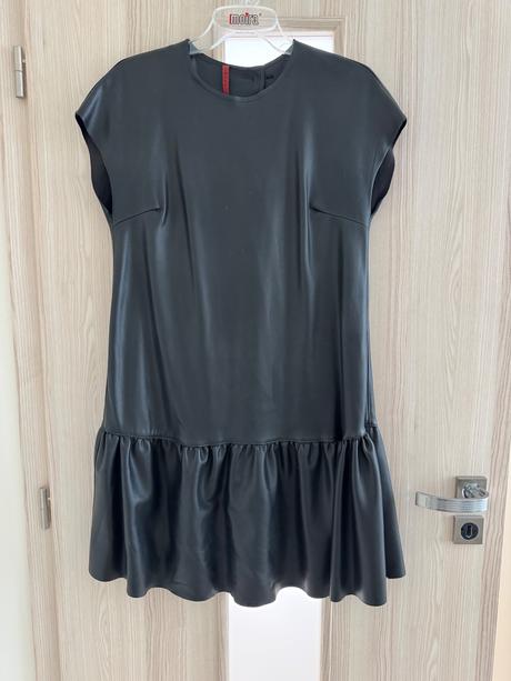 Koženkové šaty imperial, 36