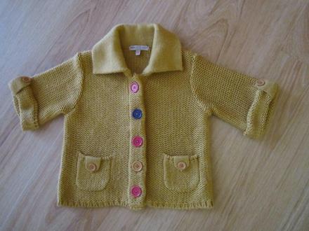 Pletený svetrík--4/5 rokov, marks & spencer,110