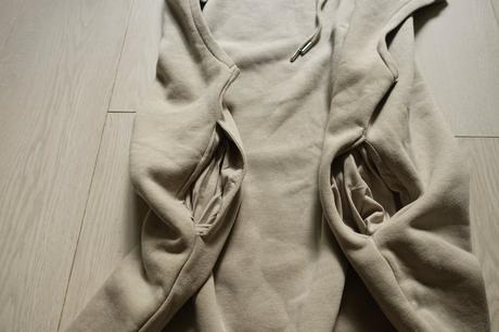 Pohodlné teplákové šaty h&m basics, h&m,m