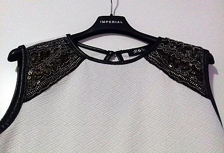 Bielo-cierne trendy saty, 36