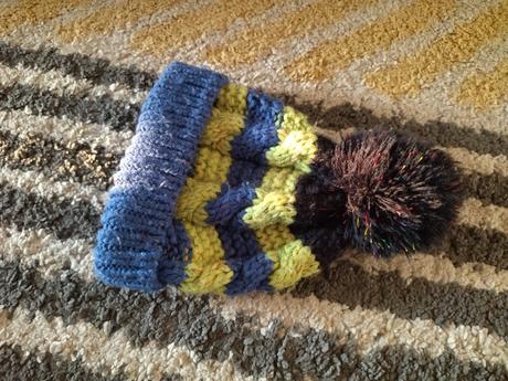 Pásikavá čiapka 86/92, 86