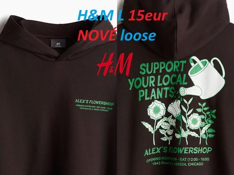 Mikina hm, mikina santa reserved, h&m,l / xxl