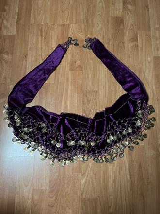 Bedrová šatka s mincami, 