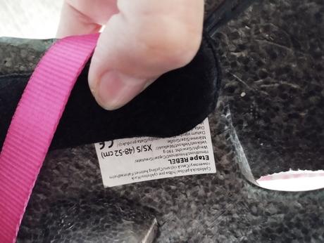 Prilba cyklistika, xs