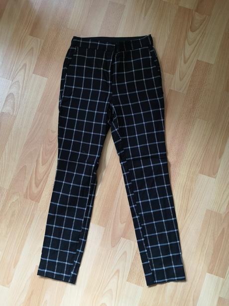 Nohavice cigaretového strihu, zara,s