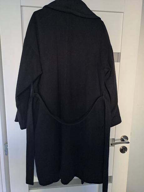 Čierny kabát, h&m,44