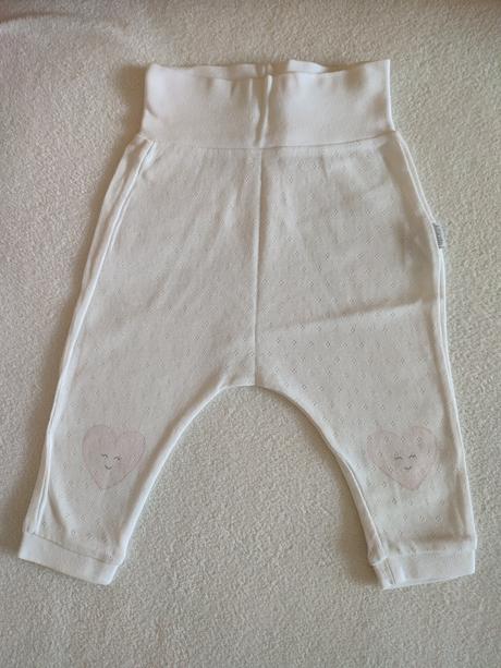 Dierkované nohavice kitikate so srdiečkami, 68