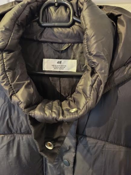 Dievčenská zimná bunda hm, h&m,152