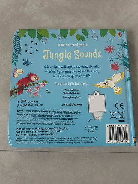 Kniha jungle sounds, 