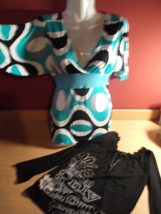 Trendy topík plus tričko grátis, m