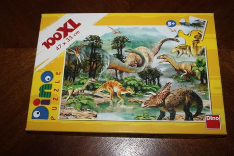 Puzzle dinosaury 100 xxl,