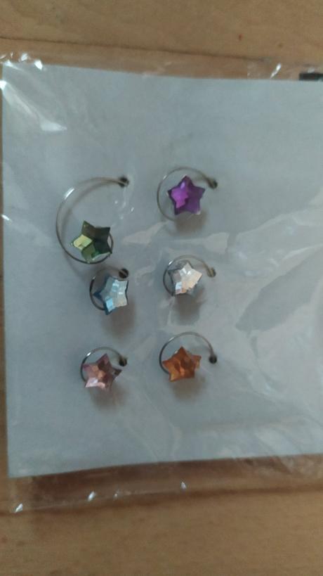 Sponky v tvare hviezdičiek do vlasov, oriflame