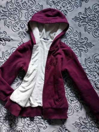 Teplá kožušinková mikina značky tommy hilfiger, tommy hilfiger,s