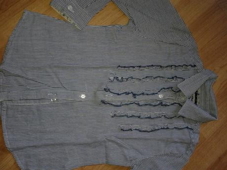 Letná blúzka pásiky, c&a,128