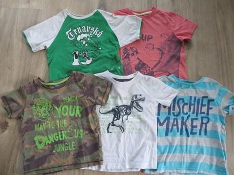 Tričká s kr. rukávom, 98