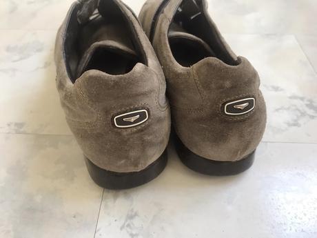 Kožené semišové tenisky, 39