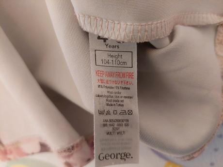 Slávnostné šaty s ružami zn.george veľ.104/110, george,104