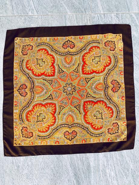 Kasmirova retro satka s tureckym vzorom, 