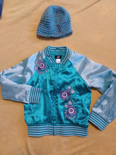 Sateniva bundicka, h&m,122