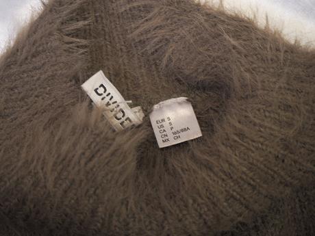 Kvalitný croptopový pulover h&m divided, h&m,s