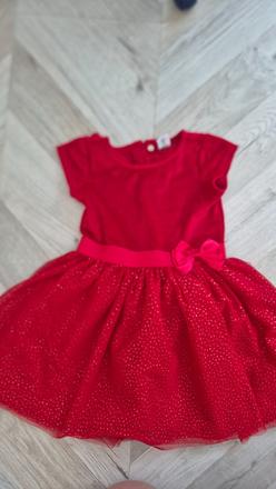 Vianočné šaty vel.80, 80