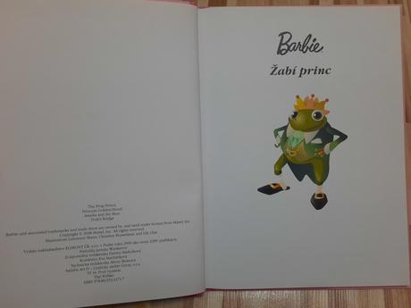 Barbie ružová a zelená kniha rozprávok, 