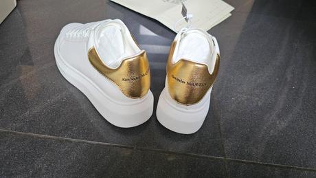 Biele tenisky na platforme queen, 40