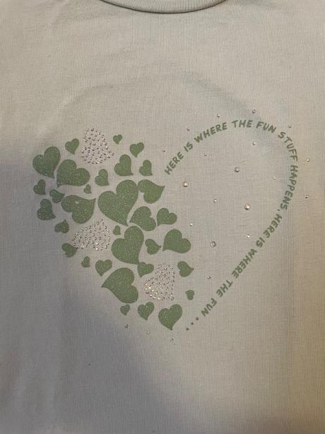 Trička-perfektní stav, h&m,110