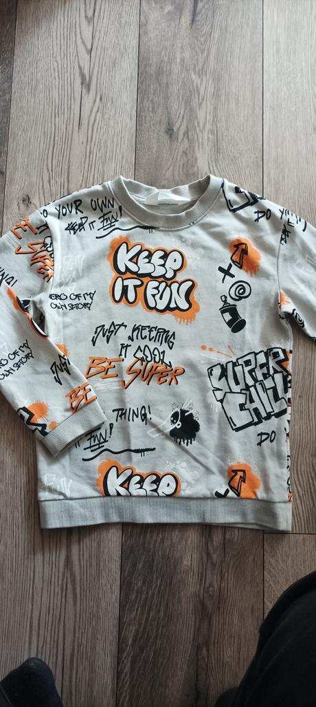 Tenká mikina h&m, h&m,128