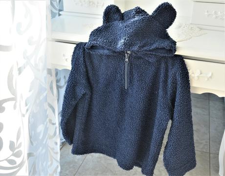 Barančeková mikina s uškami-110, 110