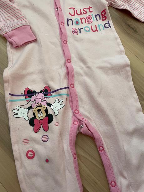 Pyzamkovy overal s minnie, disney,80