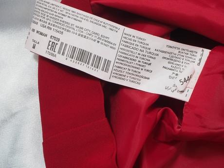 Kvalitné červené šaty mango, mango,m