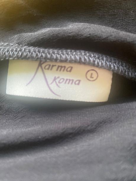 Látkové čierne maxi šaty, l