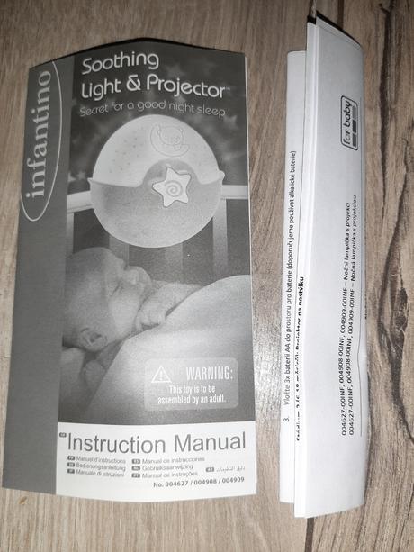 Lampa, projektor infantino,